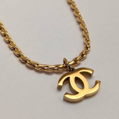 Cadena CH para Mujer en Oro Laminado 18K – Estilo Exclusivo