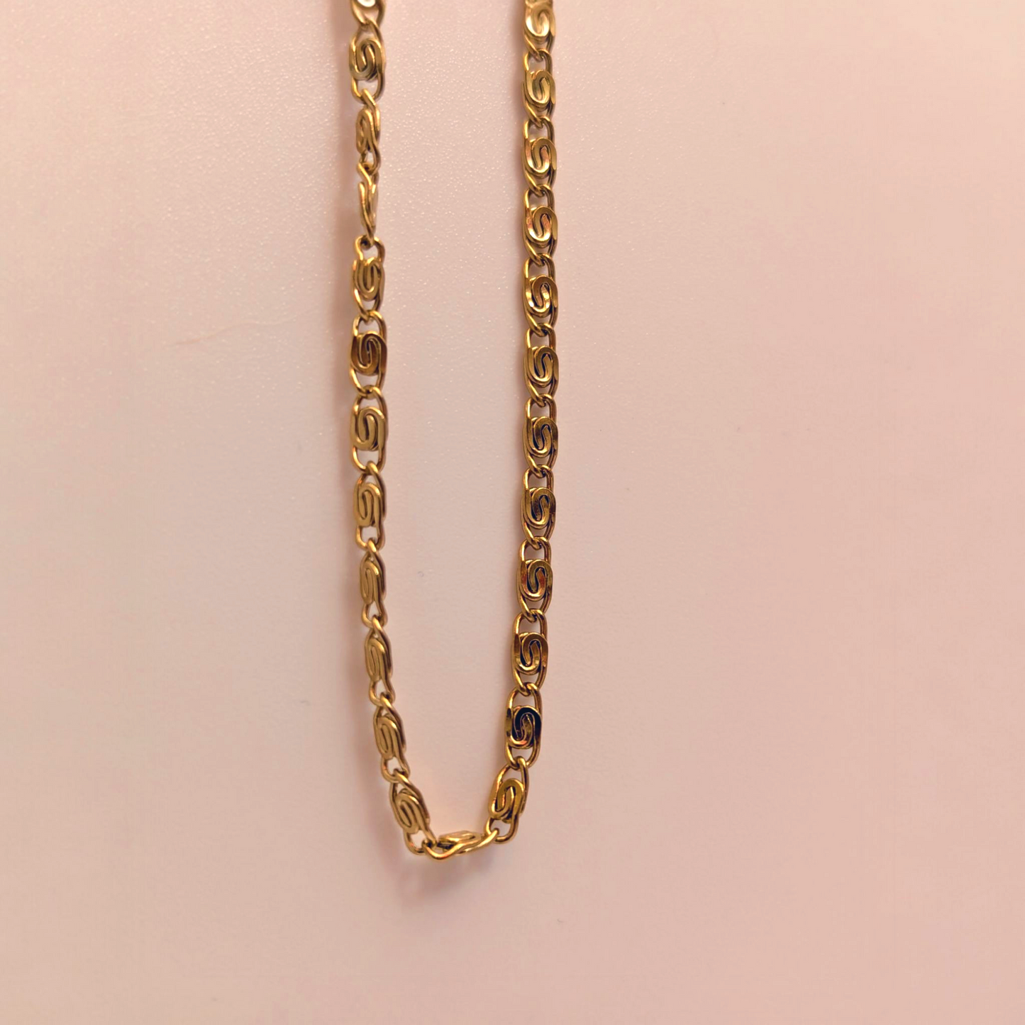 Cadena Clip Mujer Oro Laminado 18K | 3MM – 45CM