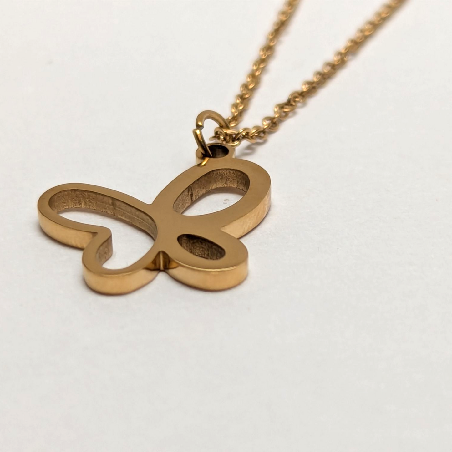 Cadena Mariposa para Mujer en Oro Laminado 18K – 3MM / 45CM