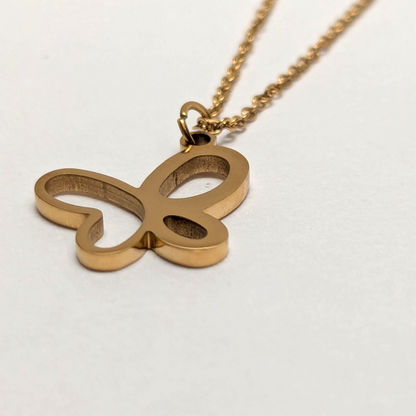 Cadena Mariposa para Mujer en Oro Laminado 18K – 3MM / 45CM