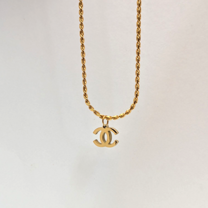 Cadena CH para Mujer en Oro Laminado 18K – Estilo Exclusivo