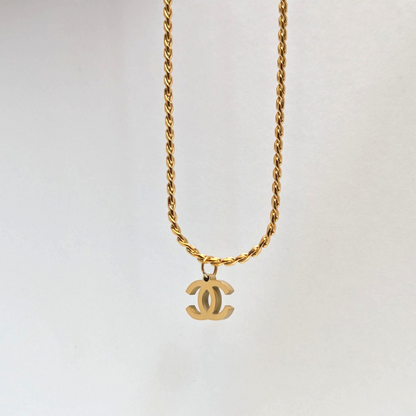 Cadena CH para Mujer en Oro Laminado 18K – Estilo Exclusivo