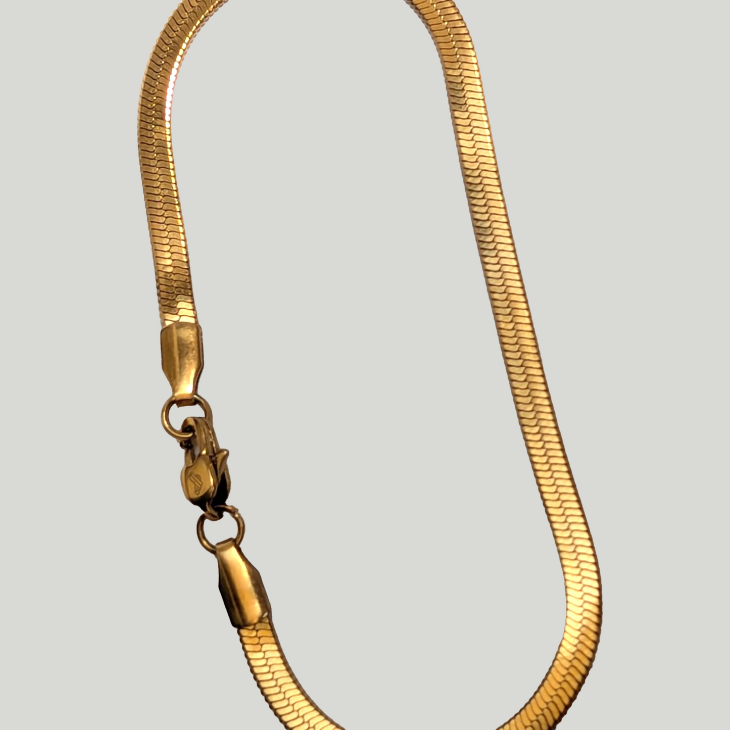 Pulsera Egipcia Hombre en Oro Laminado 18K 3MM/17CM