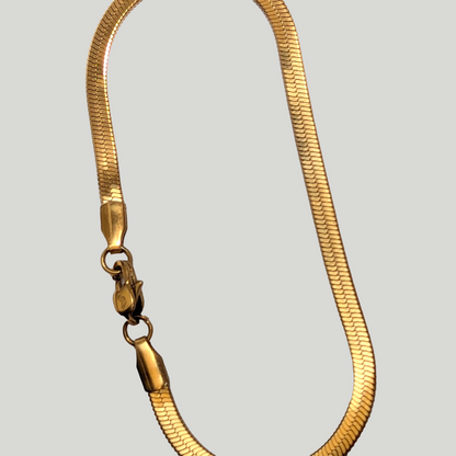 Pulsera Egipcia Hombre en Oro Laminado 18K 3MM/17CM