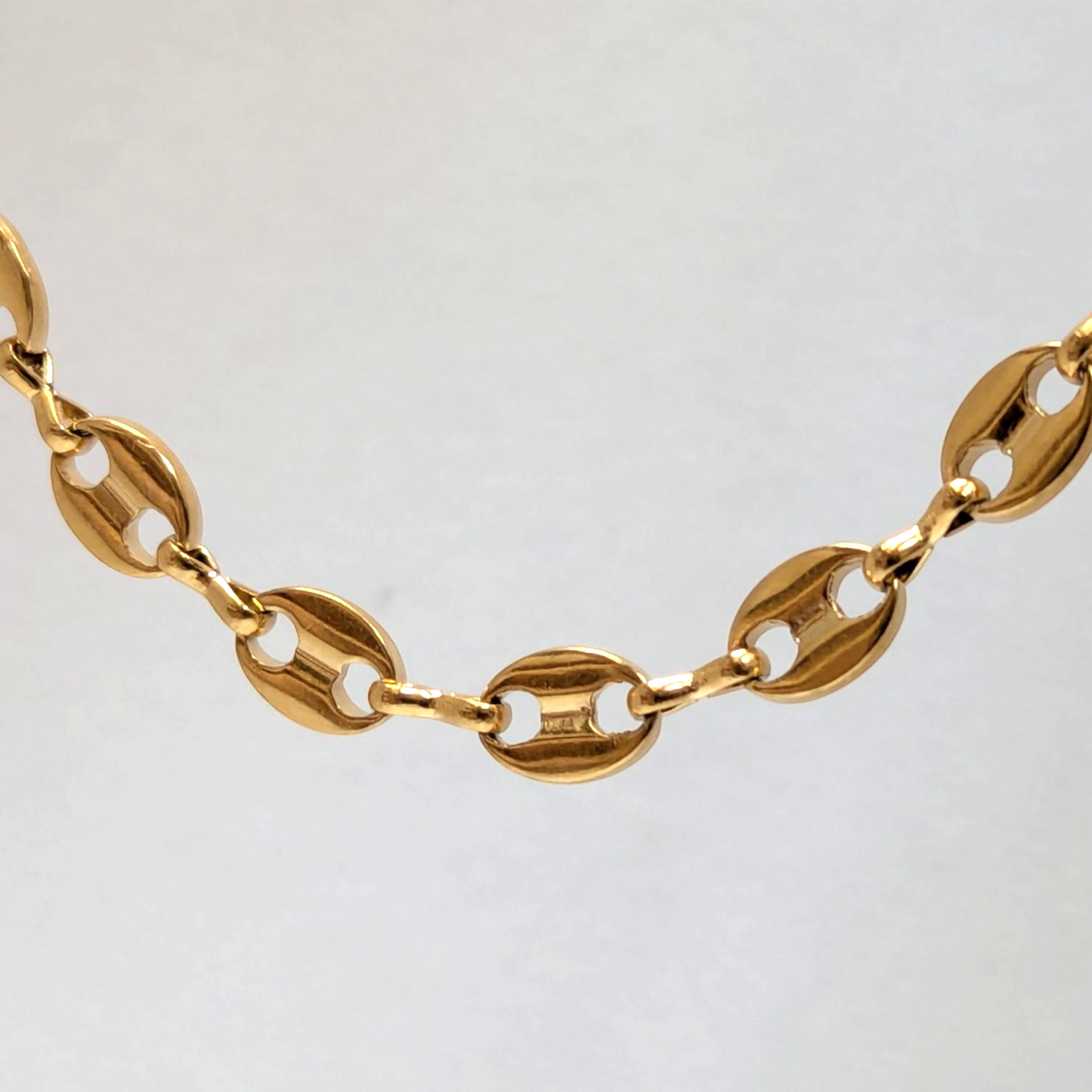Cadena Grano de Café para Mujer en Oro Laminado 18K