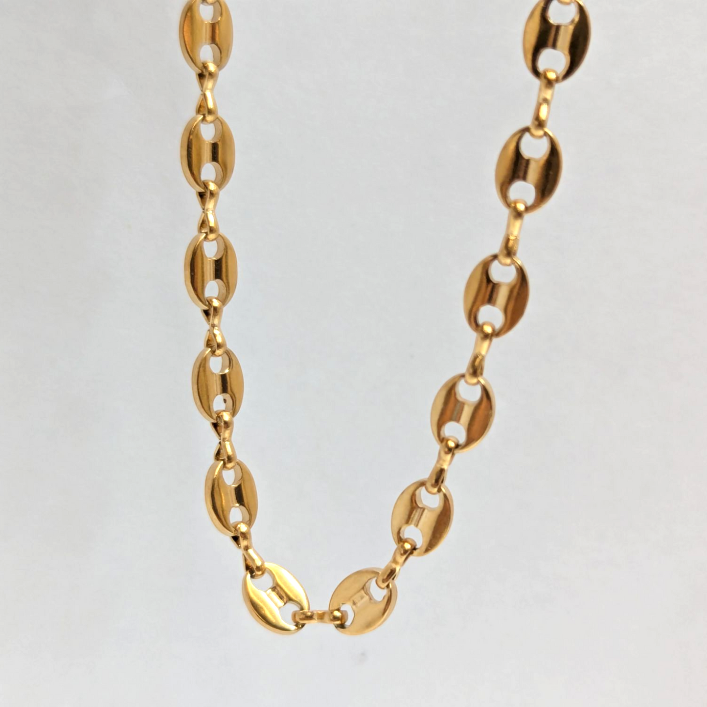 Cadena Grano de Café para Mujer en Oro Laminado 18K