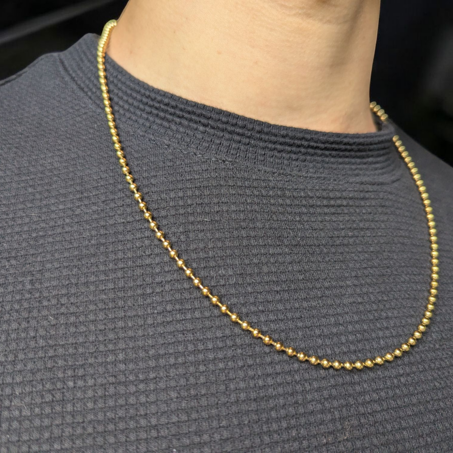 Cadena Militar 3MM/60CM