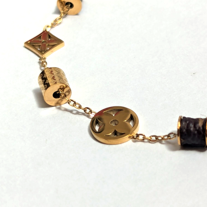 Pulsera LV de Mujer – Oro Laminado 18K