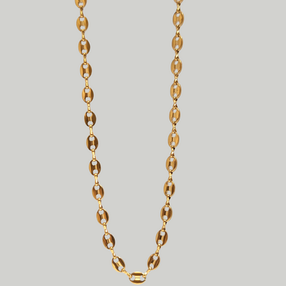 Cadena Grano de Café para Mujer en Oro Laminado 18K